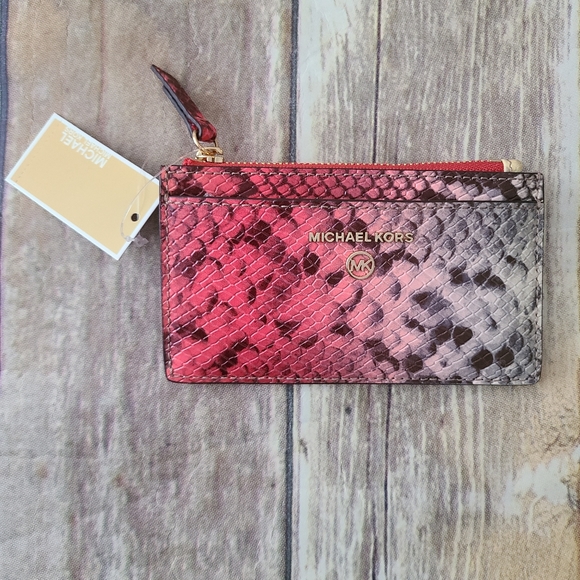 MICHAEL Michael Kors Small Slim Card Case - Picture 1 of 7